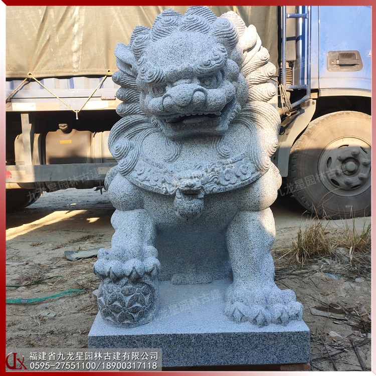 1615540212187936.jpg 門口石雕獅 子圖片