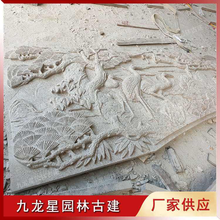 1624006389896840.jpg 石雕松鶴浮雕圖片