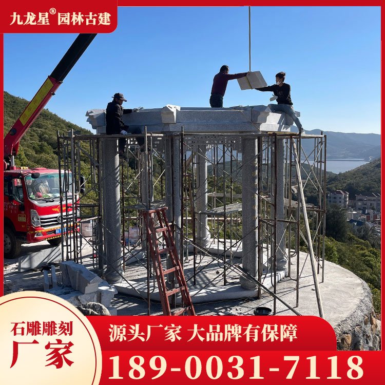 1701423210710173.jpg 八角石雕涼亭圖片